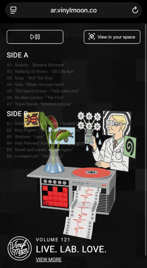 Vol. 121: Live, Lab, Love