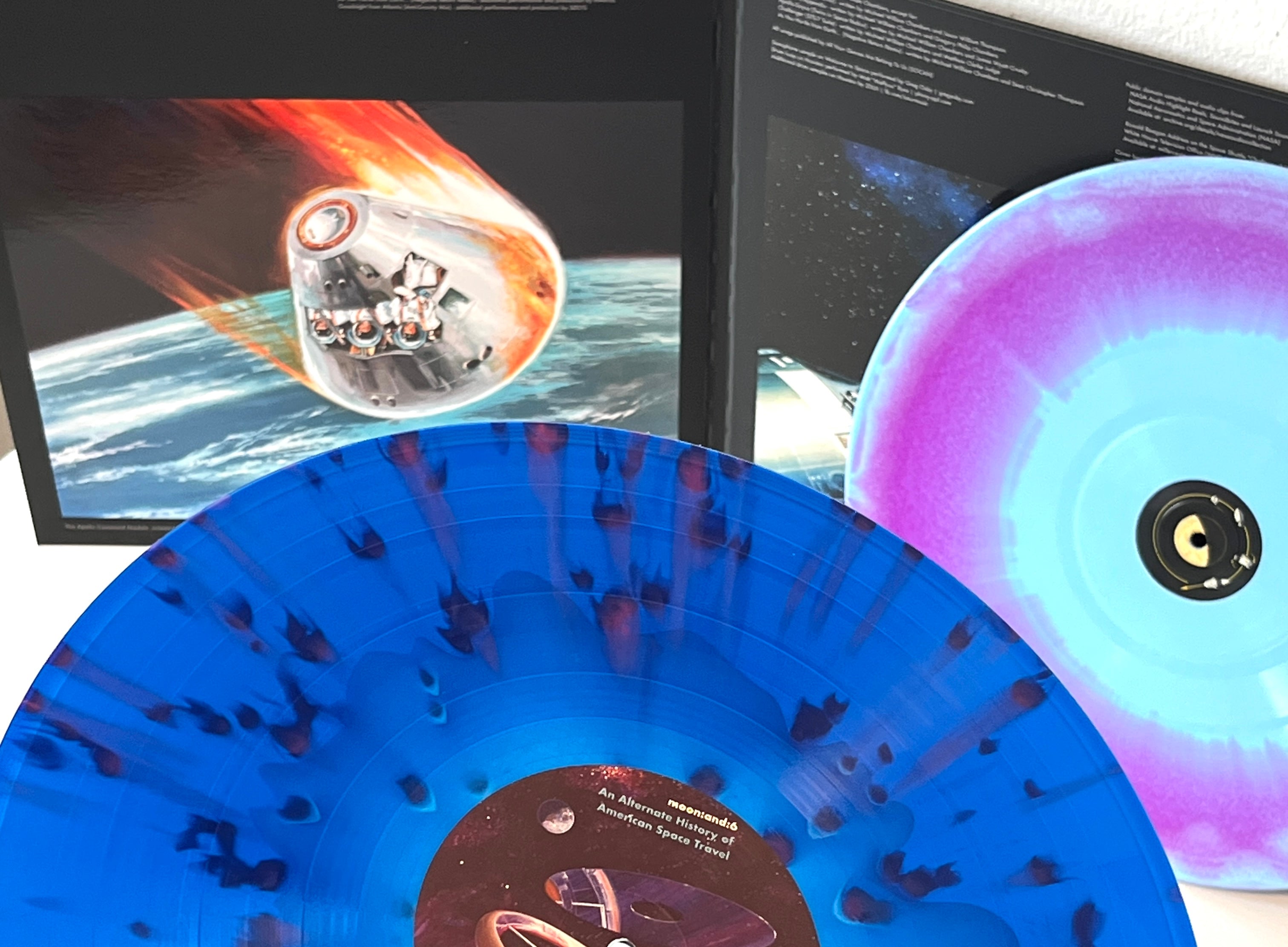 moon:and:6 - Histories Of American Space Travel (Deluxe Etching