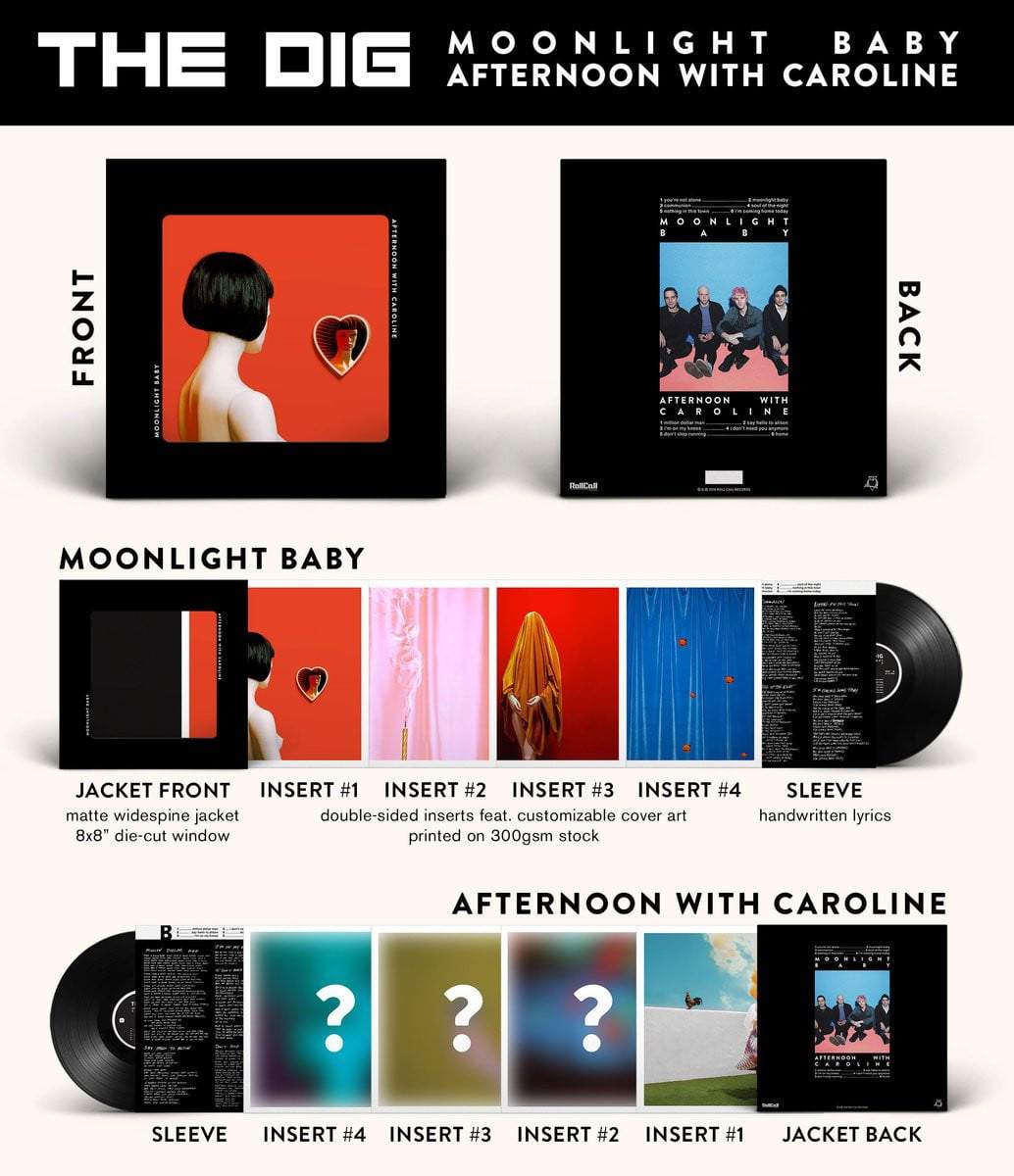 Load image into Gallery viewer, The Dig - &amp;#39;Moonlight Baby / Afternoon With Caroline&amp;#39; Double EP - VINYL MOON
