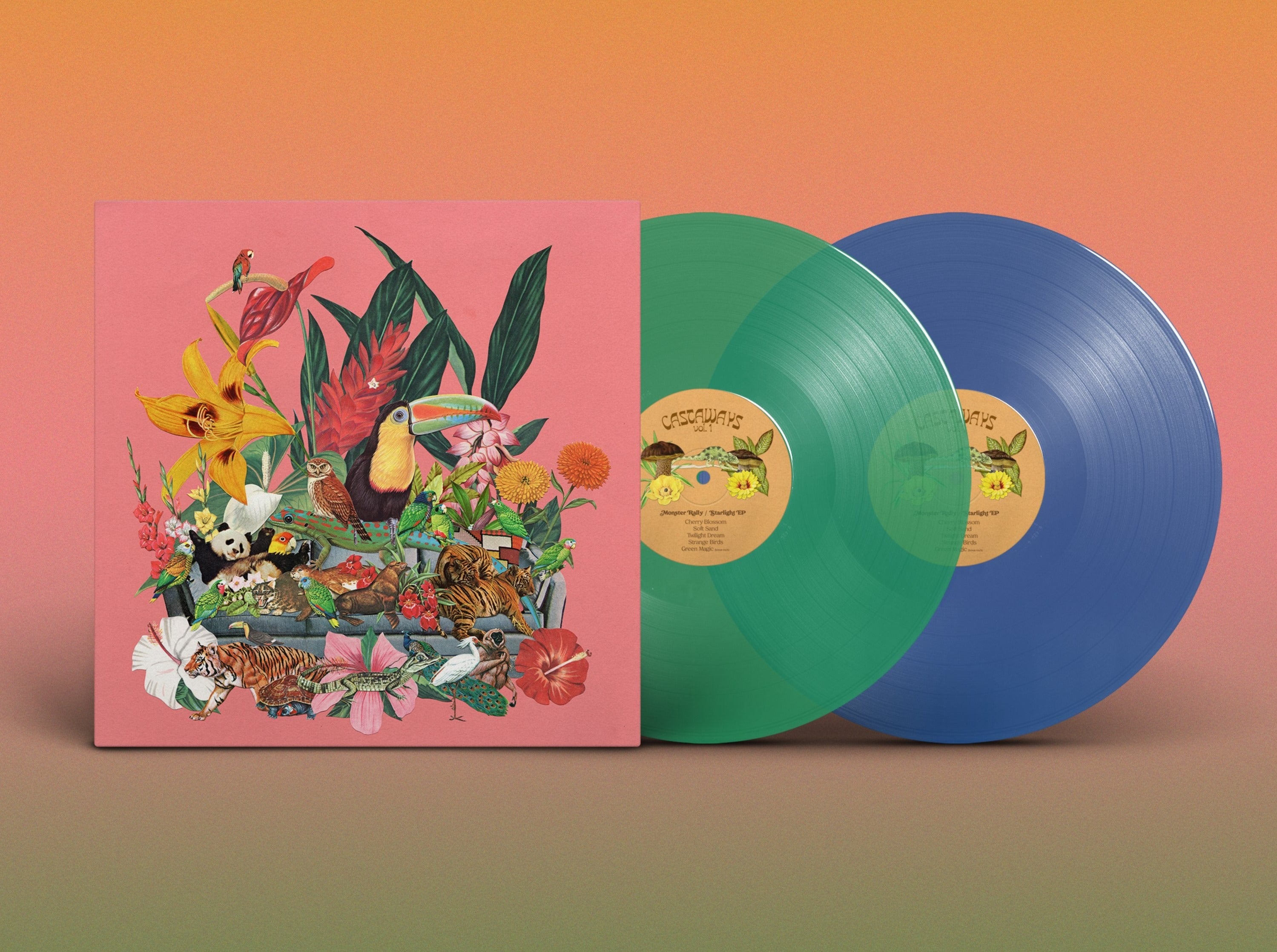 Monster Rally - Castaways Vol. 1 (2xLP) [VINYL MOON Exclusive Edition] PRE-ORDER - VINYL MOON