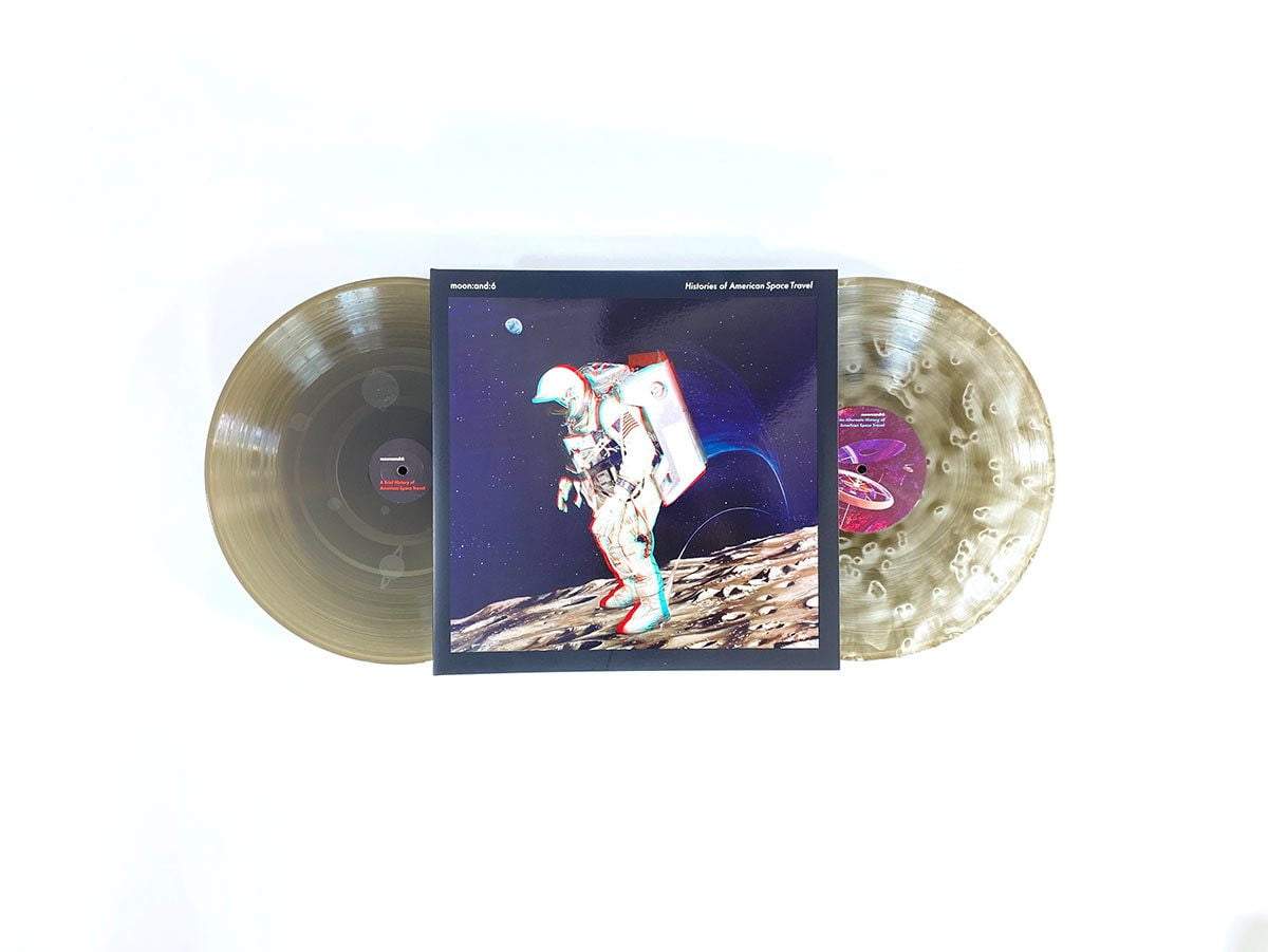 moon:and:6 - Histories Of American Space Travel (Deluxe Etching 2xLP) - VINYL MOON