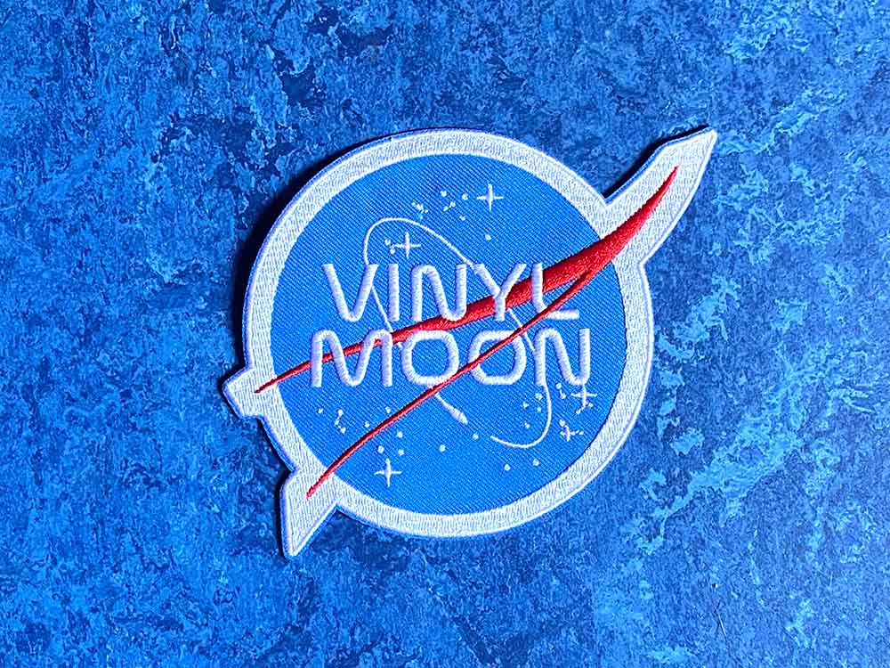 VINYL MOON Space Patch